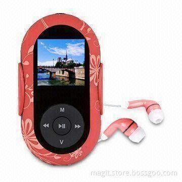 MP4 Player, 1.5-inch TFT Screen, Clip Design